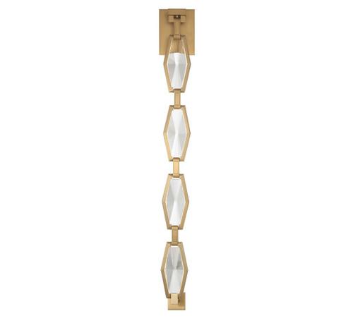 Lib & Co. - 12392-022 - LED Wall Mount - Rimini - Aged brass
