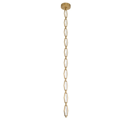 Lib & Co. - 12394-022 - LED Chandelier - Rimini - Aged brass