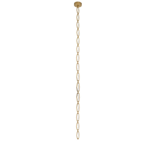 Lib & Co. - 12395-022 - LED Chandelier - Rimini - Aged brass