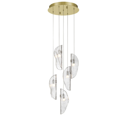 Lib & Co. - 12407-017-07 - LED Chandelier - Sorrento - Gold