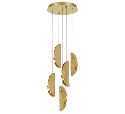 Lib & Co. - 12407-020-07 - LED Chandelier - Sorrento - Gold