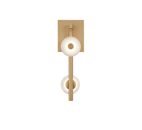 Lib & Co. - 12451-030 - LED Wall Mount - Etna - Painted antique brass