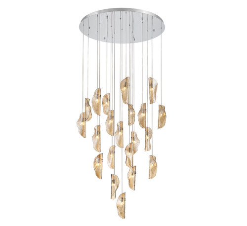 Lib & Co. - 10167-018-01 - LED Chandelier - Sorrento - Chrome