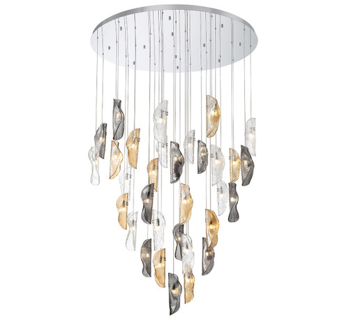 Lib & Co. - 10169-023-01 - LED Chandelier - Sorrento - Chrome