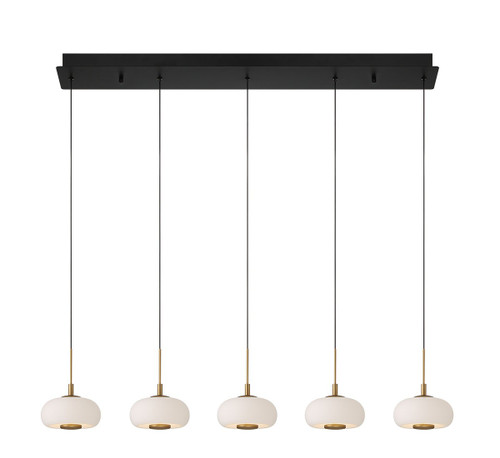 Lib & Co. - 10199-02 - LED Chandelier - Adelfia - Matte Black