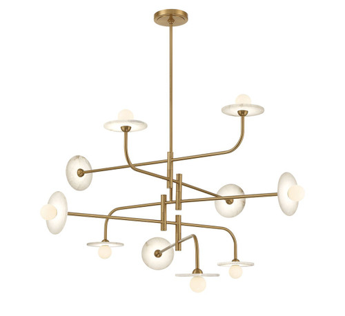 Lib & Co. - 12053-037 - LED Chandelier - Teramo - Brushed Brass