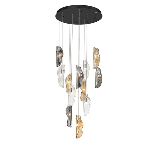 Lib & Co. - 10164-023-02 - LED Chandelier - Sorrento - Black