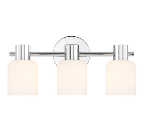 Savoy House - L8-9022-3-11 - Three Light Bathroom Vanity - Strand - Chrome