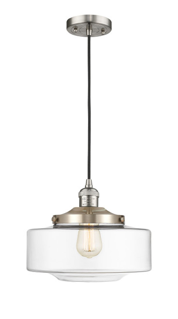Innovations - 201C-SN-G692-12 - One Light Mini Pendant - Franklin Restoration - Brushed Satin Nickel