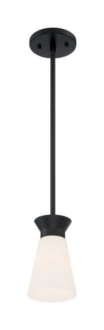 Nuvo Lighting - 60-7314 - One Light Mini Pendant - Caleta - Black