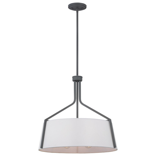 Nuvo Lighting - 60-7668 - Four Light Pendant - Livingston - Putty Gray