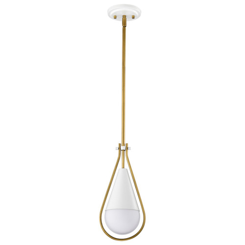 Nuvo Lighting - 60-7922 - One Light Pendant - Admiral - Matte White