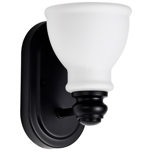 Nuvo Lighting - 60-8021 - One Light Vanity - Russel - Matte Black