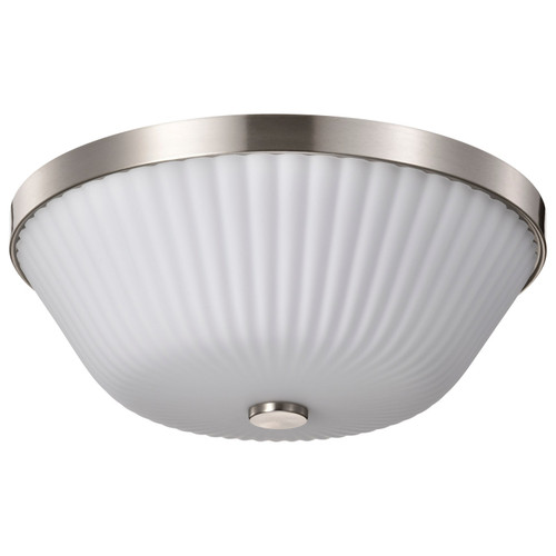 Nuvo Lighting - 60-8735 - Three Light Flush Mount - Royale - Brushed Nickel
