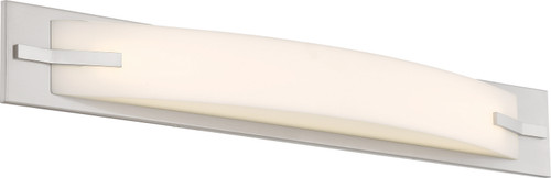 Nuvo Lighting - 62-1082 - LED Vanity - Bow - Brushed Nickel