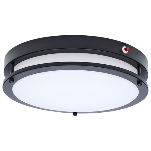 Nuvo Lighting - 62-1891 - LED Flush Mount - Glamour - Black