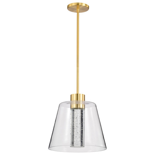 Nuvo Lighting - 62-2182 - LED Pendant - Aura - Brushed Brass