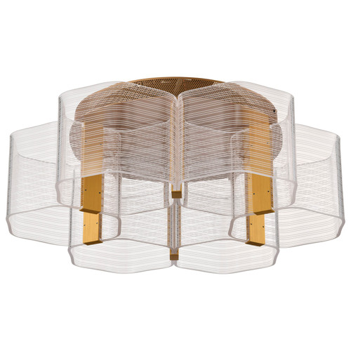 Nuvo Lighting - 62-2402 - LED Flush Mount - Kenzo - Polished Anodized Bronze