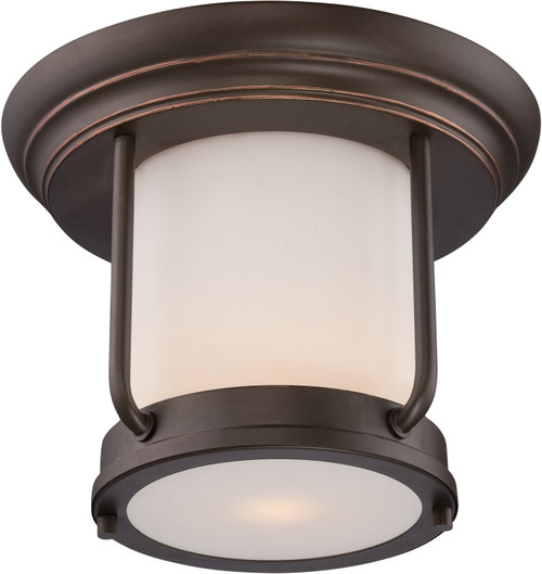 Nuvo Lighting - 62-633 - LED Outdoor Flush Mount - Bethany - Forest Bronze