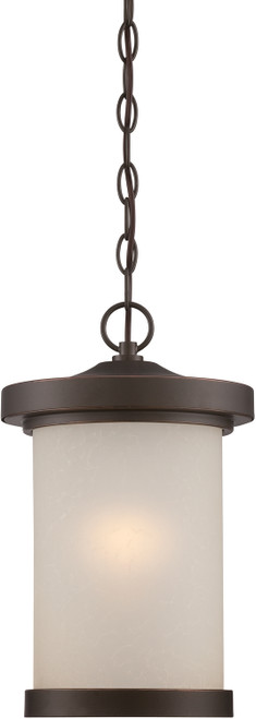 Nuvo Lighting - 62-645 - LED Outdoor Hanging Lantern - Diego - Mahogany Bronze