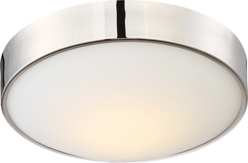 Nuvo Lighting - 62-774 - LED Flush Mount - Perk - Polished Nickel