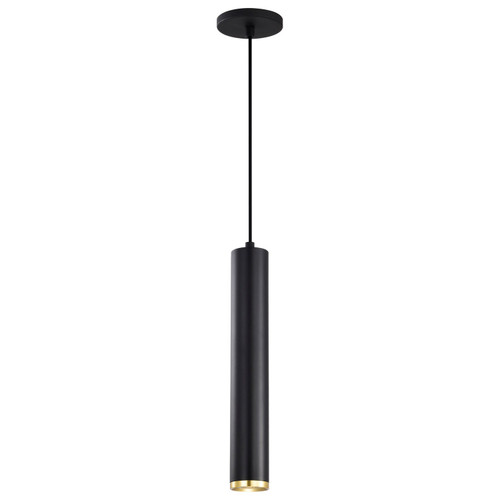 Nuvo Lighting - 62-818 - LED Pendant - Century - Matte Black / Brushed Brass