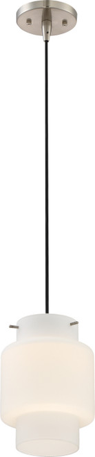 Nuvo Lighting - 62-877 - LED Mini Pendant - Del - Brushed Nickel