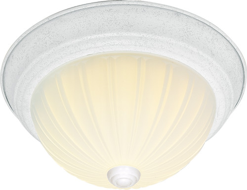 Nuvo Lighting - SF76-129 - Three Light Flush Mount - Textured White