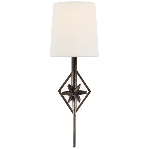 manufacturer_finish:Aged Iron|manufacturer_glass:4.5 x 5.25 x 6.25 Linen