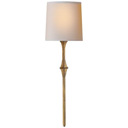 manufacturer_finish:Gilded Iron|manufacturer_glass:5 X 5.5 X 6.5 Natural Paper Shield