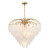 Savoy House - 1-3504-9-322 - Nine Light Chandelier - Boa - Warm Brass