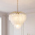Boa Six Light Chandelier (1-3508-6-322)