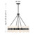 Bancroft Six Light Chandelier (1-3605-6-89)