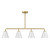 Blair Four Light Linear Chandelier (1-4014-4-322)