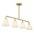 Blair Four Light Linear Chandelier (1-4014-4-322)