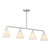 Blair Four Light Linear Chandelier (1-4014-4-SN)