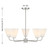 Blair Five Light Chandelier (1-4015-5-SN)