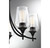 Octave Five Light Chandelier (1-4032-5-BK)