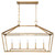 Townsend Five Light Linear Chandelier (1-424-5-322)