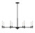 Savoy House - 1-4412-8-89 - Eight Light Chandelier - Jasmine - Matte Black