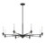 Jasmine Eight Light Chandelier (1-4412-8-89)