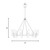 Nouvel 12 Light Chandelier (1-5504-12-322)
