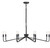 Savoy House - 1-6400-8-190 - Eight Light Chandelier - Salem - Forged Iron