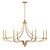 Savoy House - 1-6415-8-322 - Eight Light Chandelier - Preserve - Warm Brass