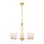Savoy House - 1-7265-5-322 - Five Light Chandelier - Kohlman - Warm Brass