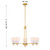 Kohlman Five Light Chandelier (1-7265-5-322)