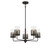 Granada Five Light Convertible Semi-Flush (1-7778-5-181)