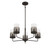 Granada Five Light Convertible Semi-Flush (1-7778-5-181)