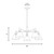 Pharos Five Light Chandelier (1-8004-5-127)