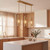 Hillbourne Three Light Linear Chandelier (1-8031-3-322)